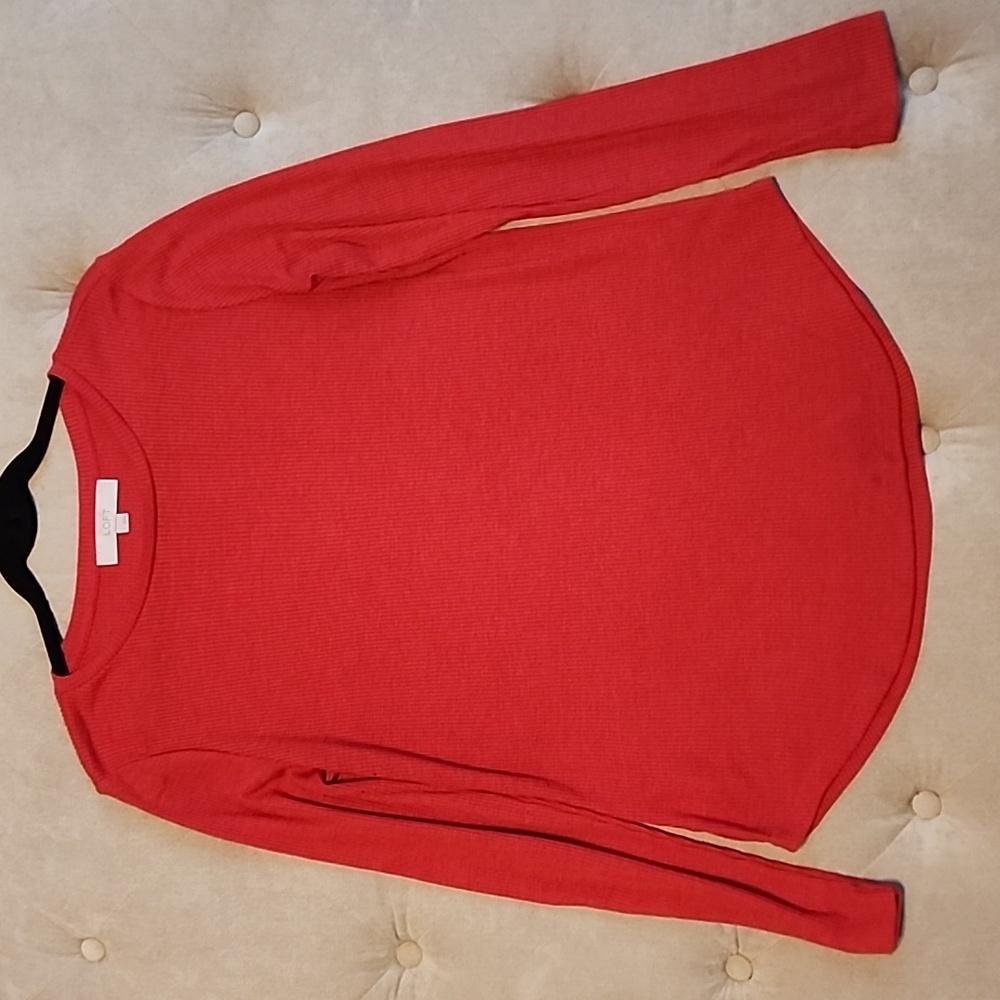 Loft Ribbed Knit Long Sleeve - Picture 2 of 5